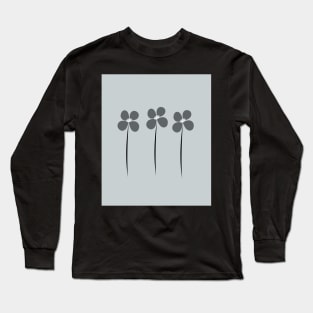 Abstract Anemones Flowers Long Sleeve T-Shirt